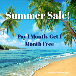 Summer Sale info